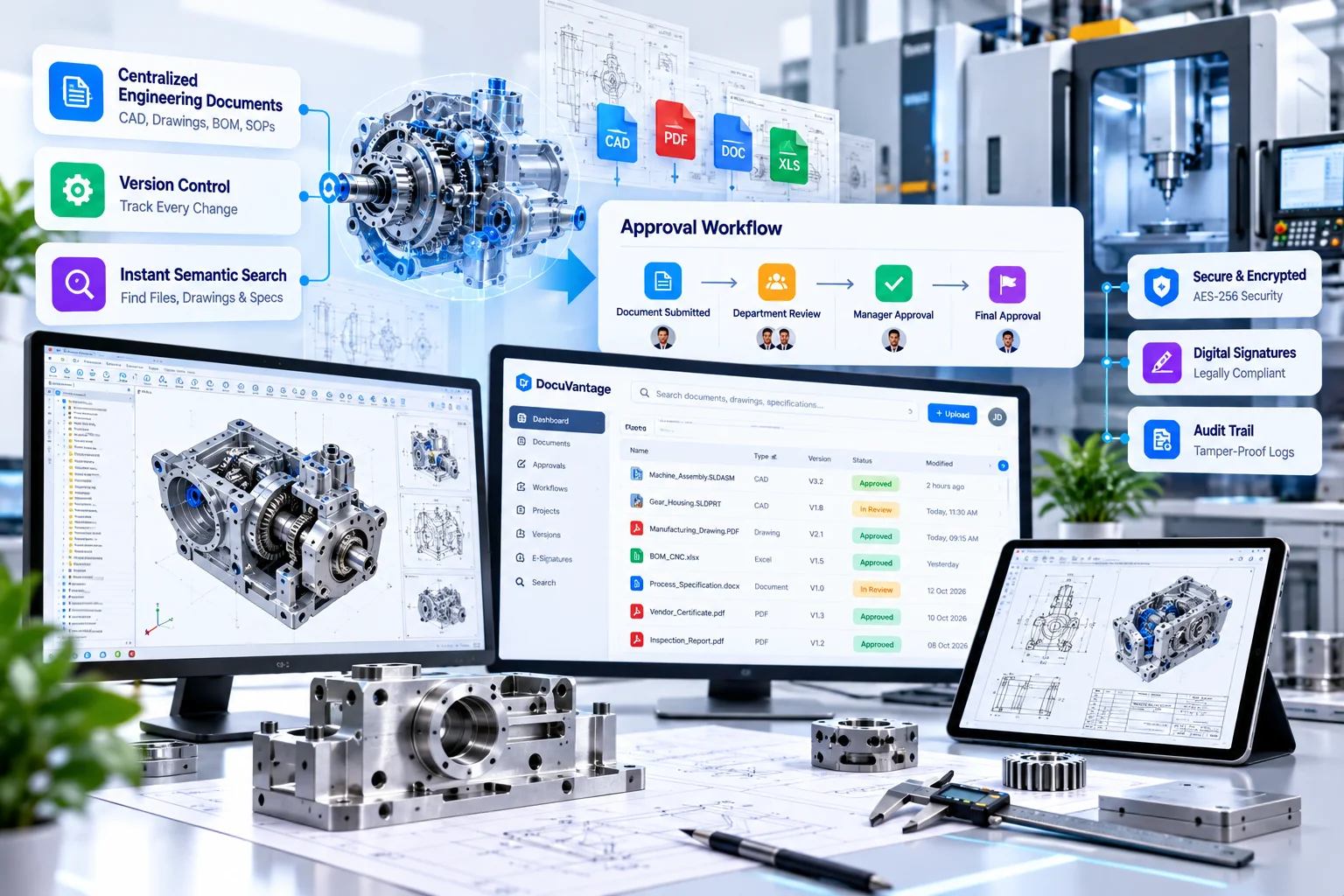CADOPTIX AI Engineering and Manufacturing Platform